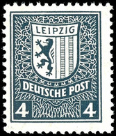 4 Pf. Abschied, Wz.X, Postfrisch, Kurzbefund Dr. Jasch BPP, Katalog: 151X ** - Other & Unclassified