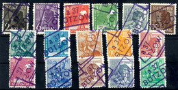 2 Bis 84 Pfg., Bützow, 16 Werte Kpl. Postfrisch, Gepr. Dr. Böheim BPP, Mi. 190,-, Katalog: 166/81VIII ** - Other & Unclassified