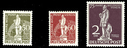 50, 60 Pfg. Und 2 Mk. UPU, Je Postfrisch, Mi. 550,-, Katalog: 38,/39,41 ** - Other & Unclassified