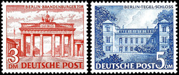 1 Pfg - 5 DM Bauten, 19 Werte Komplett, Tadellos Postfrisch, Unsigniert, Mi. 750.-, Katalog: 42/60 ** - Otros & Sin Clasificación