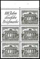 Berliner Bauten 1949, 1 Bis 20 Pfg, 4 Heftchenblätter Komplett, Tadellos Postfrisch, Mi. 440.-, Katalog: 1/4 ** - Other & Unclassified