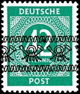 42 Pfg. Mit Bandaufdruck, Postfrisch, Geprüft Schlegel BPP, Mi.240,-, Katalog: VII/I ** - Sonstige & Ohne Zuordnung