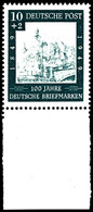 10 Pfg. 100 Jahre Briefmarken, Versuchsdruck Der Firma Bruckmann, Postfrisch, Fotobefund Schlegel D. BPP, Katalog: 113P  - Autres & Non Classés