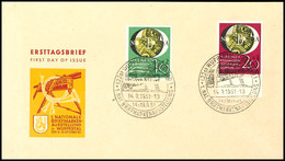 10 U. 20 Pfg. Wuppertal Auf Illustriertem FDC, Mi. 300.-, Katalog: 141/42FDC BF - Altri & Non Classificati