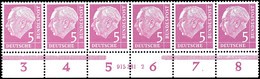 5 Pfg Heuss, Y-Papier, Hausauftragsnummer "915 331 2", Tadellos Postfrisch, Sehr Selten, Mi. 900.-, Katalog: 179ywHAN ** - Sonstige & Ohne Zuordnung