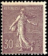 1903, 10 - 30 C. Säerin Auf Schraffiertem Grund, Postfrisch, Nur Die Unbedeutende 15c. Ungebraucht, Yvert-Nr. 129-33, Yv - Other & Unclassified