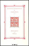 1925, Briefmarkenausstellung-Block, Postfrisch,  Eine Marke Geprüft, Mi. 3000,-, Katalog: Bl.1 ** - Sonstige & Ohne Zuordnung