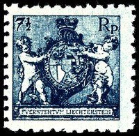 1921, 7 1/2 Rp Landeswappen, Gezähnt 9 1/2, Tadellos Postfrisch, Unsigniert, Mi. 800.-, Katalog: 49A ** - Altri & Non Classificati