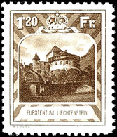 1930, 60 Rp Und 1,20 Fr Landschaften, Beide Werte Postfrisch, Die 60 Rp Unten Etwas Unruhig Gezähnt Und Kleine Rückseiti - Sonstige & Ohne Zuordnung