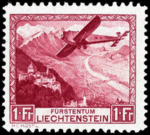 1930, 15 Rp - 1 Fr. Flugpost, 6 Werte Komplett, Tadellos Postfrisch, Unsigniert, Mi. 640.-, Katalog: 108/13 ** - Andere & Zonder Classificatie