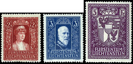 1934, 2 - 5 Fr. Fürstenpaar, 3 Werte Komplett, Tadellos Postfrisch, Mi. 1.100.-, Katalog: 140/42 ** - Andere & Zonder Classificatie