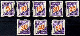 1928, 5 - 50 Rp. Postfrisch Komplett, Mi. 140.-, Katalog: 13/20 ** - Altri & Non Classificati