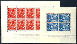 1942, Blockausgabe Legion, Blockpaar Komplett, Tadellos Postfrisch, Unsigniert, Mi. 250.-, Katalog: Bl.1/2 ** - Other & Unclassified