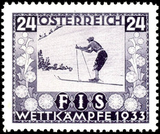 1933, 24 + 24 G FIS, Tadellos Postfrisch, Unsigniert, Mi. 300.-, Katalog: 552 ** - Autres & Non Classés