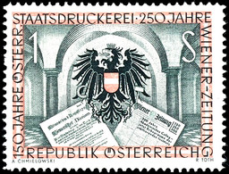 1954, 1 S. Österreichische Staatsdruckerei, Probedruck In Schwarzgrün (statt Braunschwarz) Und Linienzähnung (statt Kamm - Altri & Non Classificati