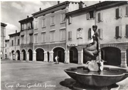 Carpi - Piazza Garibaldi E Fontana - Carpi