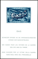 1945, Blockausgabe Kriegsgeschädigtenspende, Tadellos Postfrisch, Unsigniert, Mi. 220.-, Katalog: Bl.11 ** - Sonstige & Ohne Zuordnung
