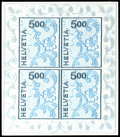 2000, 5 Fr. Stickerei - Kleinbogen, Postfrisch, Mi. 220.-, Katalog: 1726KLB ** - Sonstige & Ohne Zuordnung