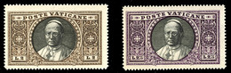 2 Und 2,75 Lire Pius XI., Je Postfrisch, Mi. 340,-, Katalog: 32/33 ** - Altri & Non Classificati