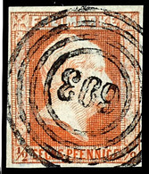 "693" - Jurotschin (Reg.-Bez. Posen), Klar Und Zentrisch Auf 1/2 Sgr. Rotorange, Tadellos, Katalog: 1 O - Sonstige & Ohne Zuordnung