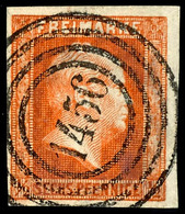 "1456" - Strehlen (Reg.-Bez. Breslau), Klar Und Zentrisch Auf 1/2 Sgr. Rotorange, Tadellos, Katalog: 1 O - Sonstige & Ohne Zuordnung