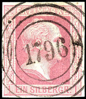 "1796" - Brügge (Reg.-Bez. Arnsberg), Klar Und Zentrisch Auf Kabinettstück 1 Sgr. Rosa, Glatter Grund, Selten, Fotobefun - Altri & Non Classificati