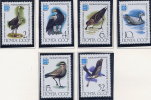 SOVIET UNION 1982 Ornithology Conference: Birds Set Of 6 MNH / **.  Michel 5181-16 - Unused Stamps