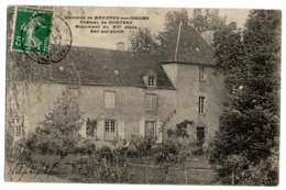 CPA  87    MEZIERES SUR ISSOIRE     CHATEAU DE MONTBAS          BATI SUR PILOTIS - Meziere Sur Issoire