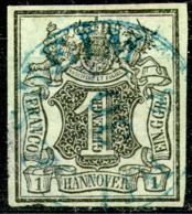 Hannover,1866,.Mi#2,cancell:Hildesheim,as Scan - Oldenburg