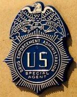 SPECIAL AGENT US DRUG ENFORCEMENT ADMINISTRATION - ETATS UNIS AMERIQUE - DEPARTMENT OF JUSTICE - AIGLE - (22) - Policia
