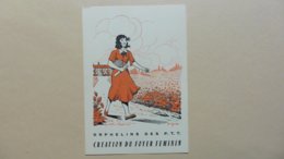 Cartes Postales >  Evénements > Inaugurations :Création Du Foyer Feminin :Orphelins Des PTT  En 1956 - Einweihungen