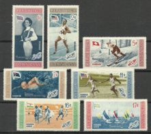 Rep. DOMINICANA 1956 Olympic Games Melbourne Olympische Spiele = 7 Values From Set Michel 660 - 667 MNH - Sommer 1956: Melbourne