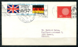 5249 - GROSSBRITANNIEN / UK - Poststreik 1971 - SPECIAL COURIER MAIL FROM UNITED KINGDOM > Germany - Abarten & Kuriositäten