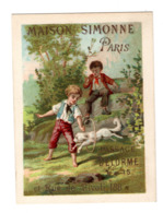 Chromo Imp. Appel, 2-1-25, Scenes D'enfance, Maison Simonne - Autres