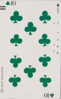 Télécarte Ancienne Japon / 110-11762 - Jeu De Cartes CARTE A JOUER - PLAYING CARD - Japan Front Bar Phonecard / A - Jeux