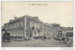 POIX ..-- 80 . SOMME ..-- Hôtel Du Cardinal . Vers AMIENS ( Melle MOISE ) . Voir Texte Verso . - Poix-de-Picardie