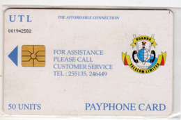 OUGANDA UTL Ref MV Cards : UGA-UT-06 CALTEX OIL 50U - Oeganda