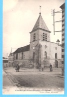 Carrières-sur-Seine-Yvelines-+/-1905-L'Eglise Saint-Jean-Baptiste-animée -Edit.Nardot,  Montesson - Carrières-sur-Seine