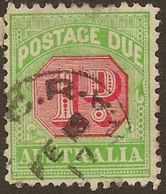 AUSTRALIA 1913 1d Postage Due SG D78 U #OD138 - Strafport