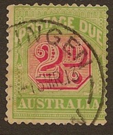 AUSTRALIA 1909 2d Postage Due SG D65 U #OD212 - Postage Due