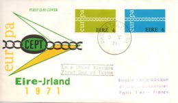 IRLANDE Europa 1971 Premier Jour  3 - 5 - 71 - FDC