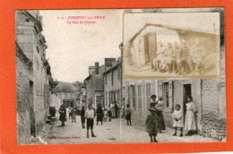JONCHERY-sur-VESLE - La Rue De L'Eglise - SOLDATS - Correspondance Militaire - - Jonchery-sur-Vesle