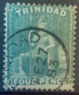 TRINIDAD 1860 - Canceled - Sc# 29 - 4p - Trinidad & Tobago (...-1961)