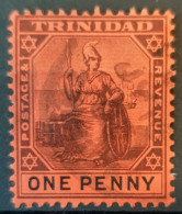 TRINIDAD 1896/1904 - Canceled - Sc# 77 - 1p - Trinidad & Tobago (...-1961)