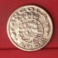 ANGOLA 1 ESCUDO 1953 -    KM# 76 - (Nº32252) - Angola