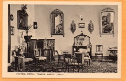 Hotel Cecil Tanger Tangier Morocco 1908 Postcard - Tanger
