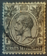 STRAITS SETTLEMENTS 1912/23 - Canceled - Sc# 150 - 1c - Straits Settlements