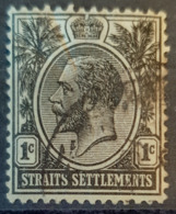 STRAITS SETTLEMENTS 1912/23 - Canceled - Sc# 150 - 1c - Straits Settlements