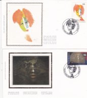 FDC OP ZIJDE/SUR SOIE      150JAAR/ANS L'UNION DES ETUDIANS VRIJE UNIVERSITEIT BRUSSEL - 1991-2000