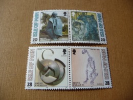 TIMBRES   ILE  DE  MAN   EUROPA   1993      N  582  A  585   COTE  5,00  EUROS   NEUFS  LUXE** - 1993